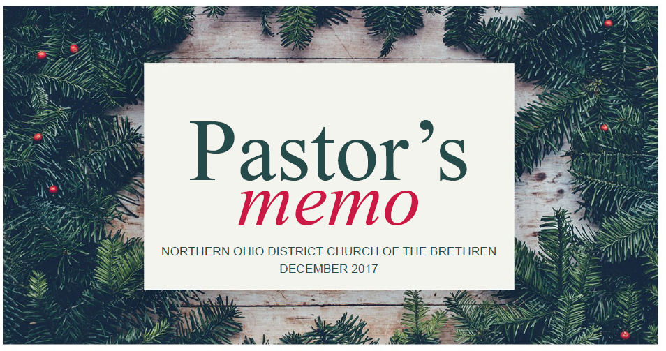 December Memo