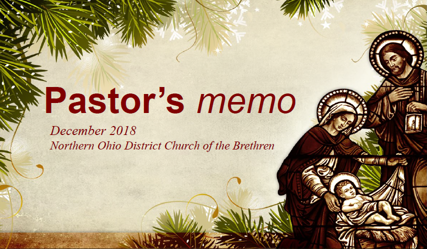 December Memo