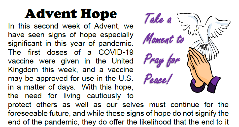 Pray for Peace 12-9-2020