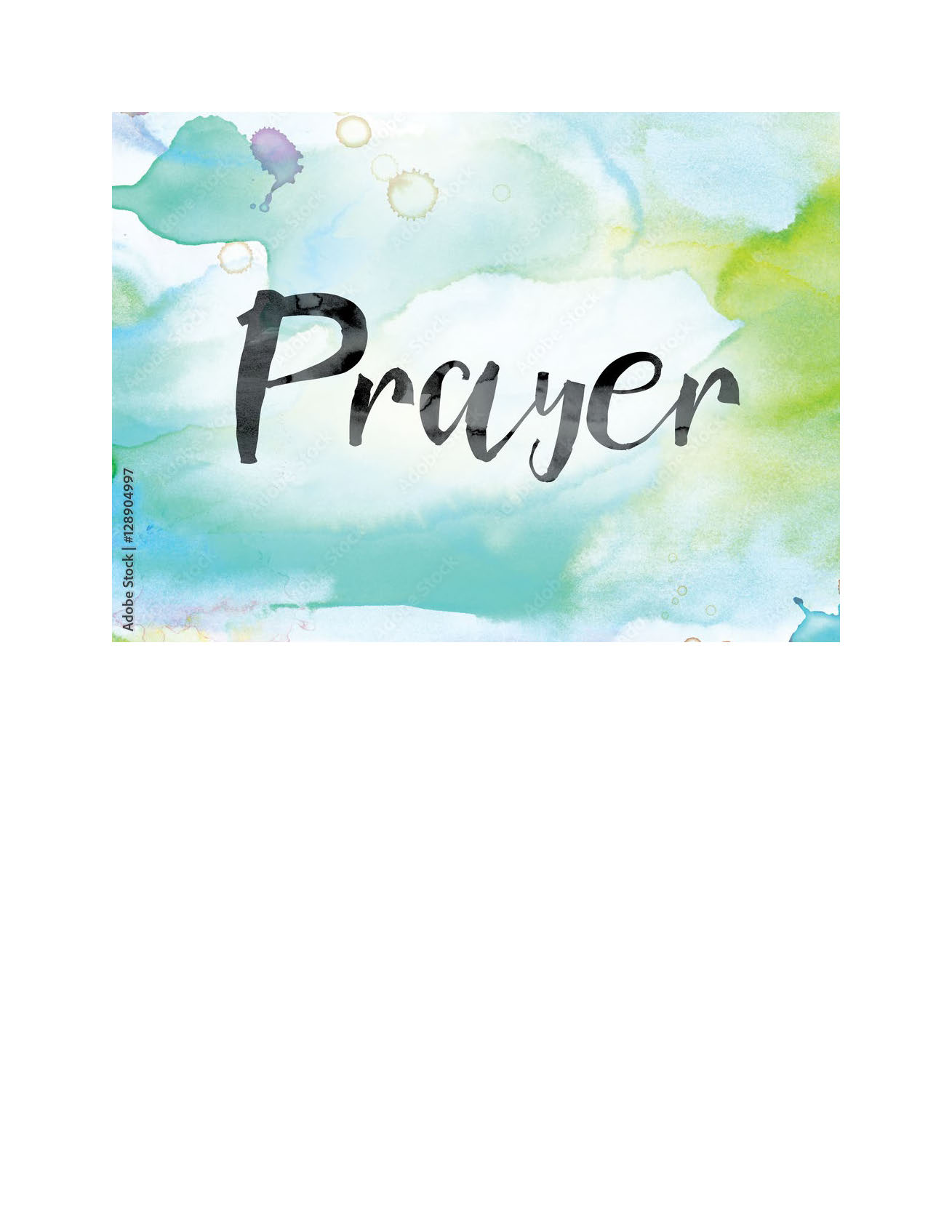 2025 Prayer Calendar