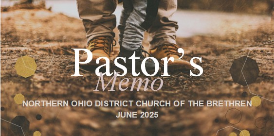 Pastor's Memo June 2025