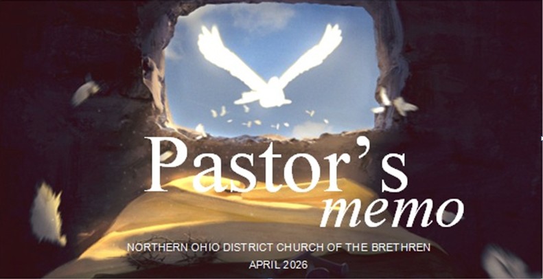 Pastor's Memo April 2026